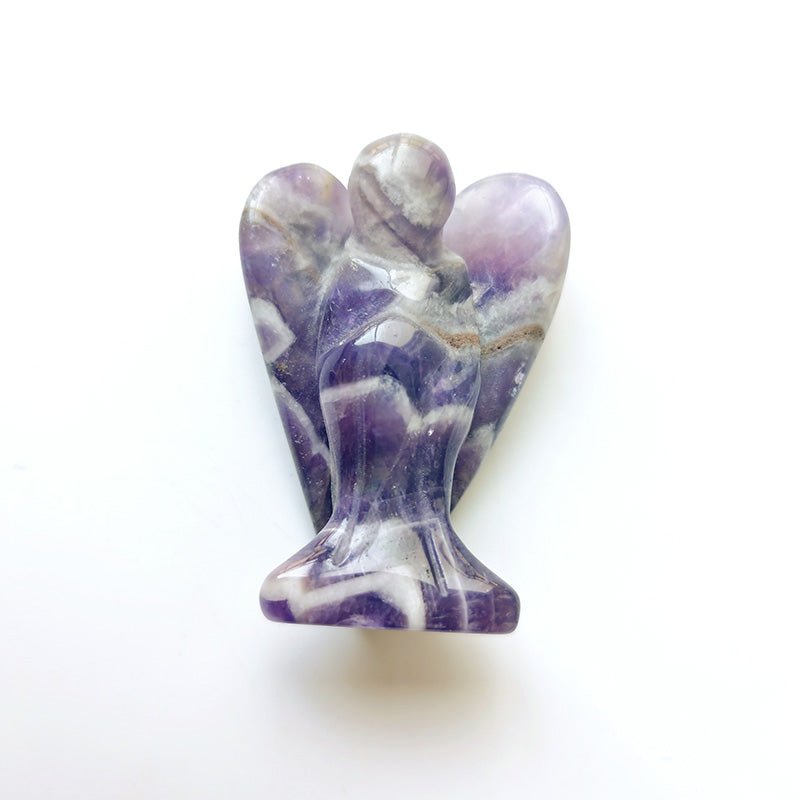 Dream Amethyst Angel 2 Inch GEMROCKY-Carvings-