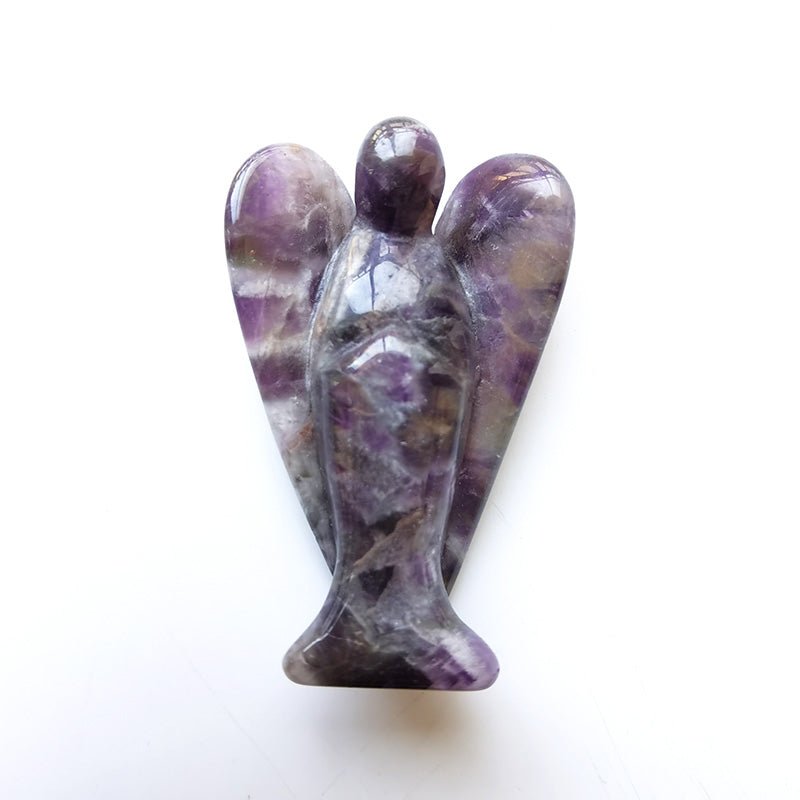 Dream Amethyst Angel 3 Inch GEMROCKY-Carvings-
