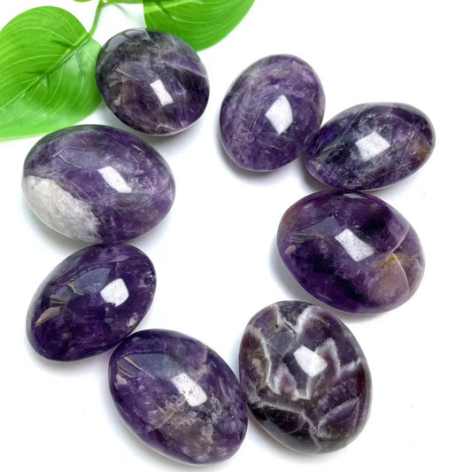 Dream Amethyst Palm Stones GEMROCKY-Carvings-