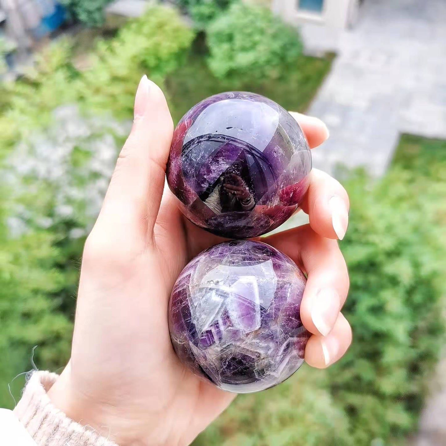 Dream Amethyst Spheres GEMROCKY-Spheres-