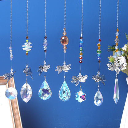 Flying Bees Suncatcher Ornaments GEMROCKY-Decoration-