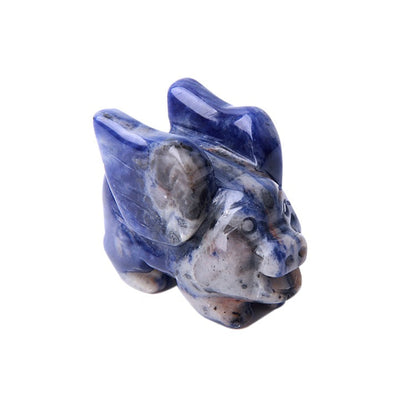 Flying Pig Crystal 4.5cm Carvings GEMROCKY-Carvings-Sodalite-