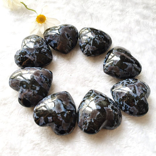 Gabbro Hearts GEMROCKY-Carvings-