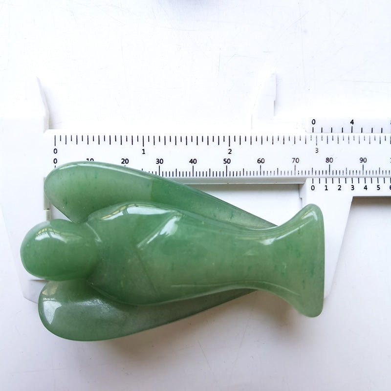 Green Aventurine Angel 3 Inch GEMROCKY-Carvings-