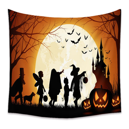 Halloween Holiday Background Cloth Horror Style Tapestry GEMROCKY-Decoration-73*95cm-17-