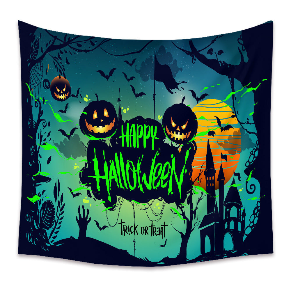 Halloween Holiday Background Cloth Horror Style Tapestry GEMROCKY-Decoration-73*95cm-18-