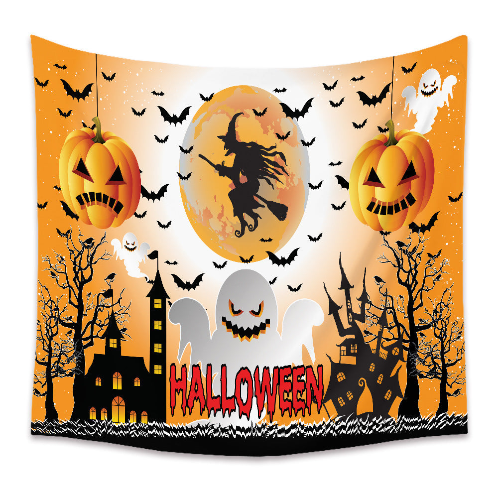 Halloween Holiday Background Cloth Horror Style Tapestry GEMROCKY-Decoration-73*95cm-19-