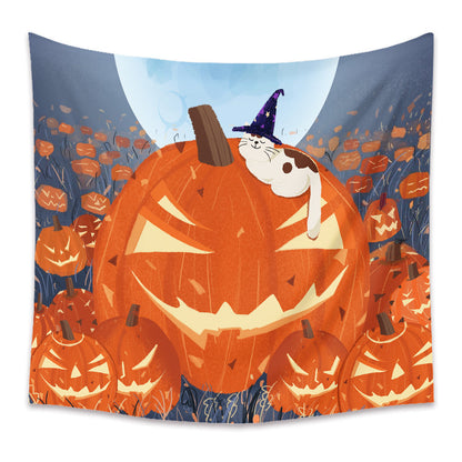 Halloween Holiday Background Cloth Horror Style Tapestry GEMROCKY-Decoration-73*95cm-8-