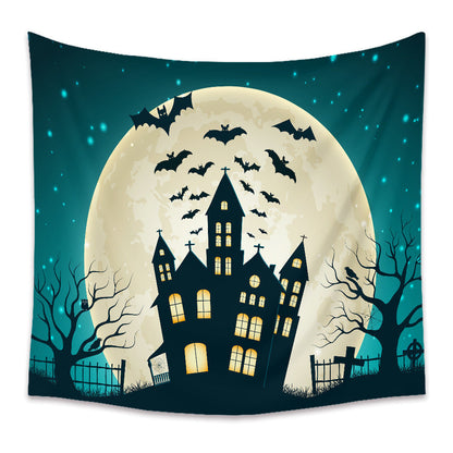 Halloween Holiday Background Cloth Horror Style Tapestry GEMROCKY-Decoration-73*95cm-8-