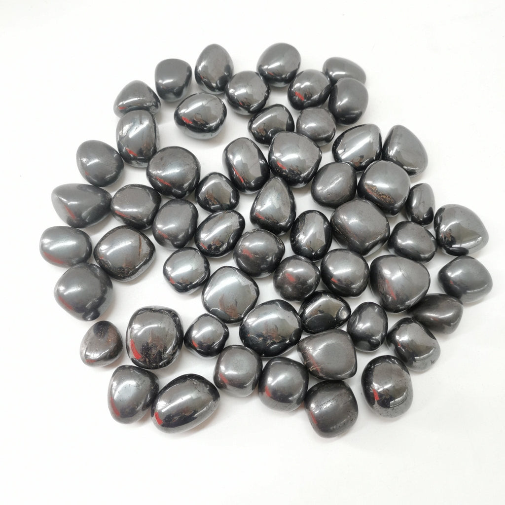 Hematite Tumble Stones GEMROCKY-Tumbles-