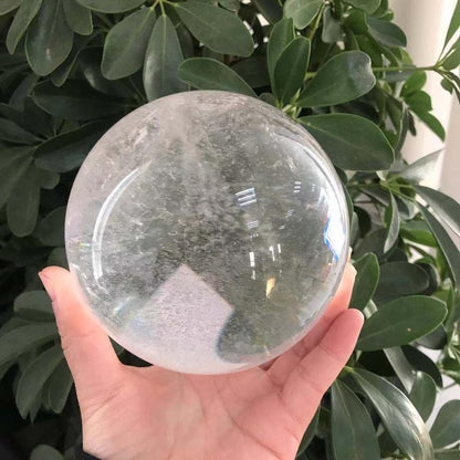 High Quality Clear Quartz Spheres GEMROCKY-Spheres-