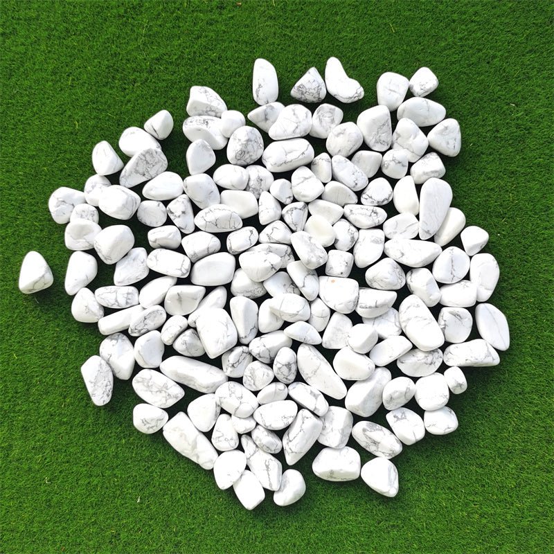 Howlite Tumble Stones GEMROCKY-Tumbles-