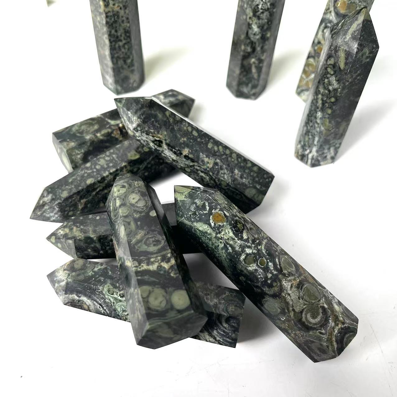 Kambaba Jasper Point Wands GEMROCKY-Point Wands-