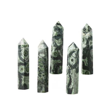 Kambaba Jasper Point Wands GEMROCKY-Point Wands-