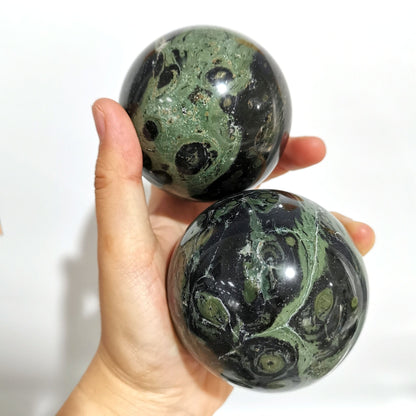 Kambaba Jasper Spheres GEMROCKY-Spheres-