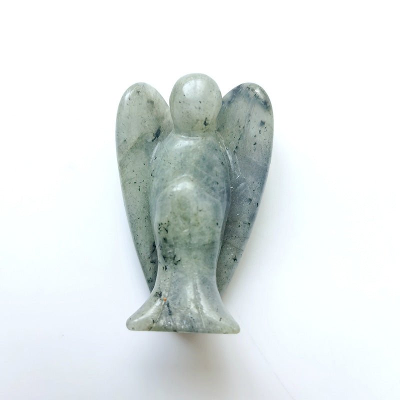 Labradorite Angel 2 Inch GEMROCKY-Carvings-