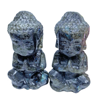 Labradorite Buddha Carvings GEMROCKY-Carvings-