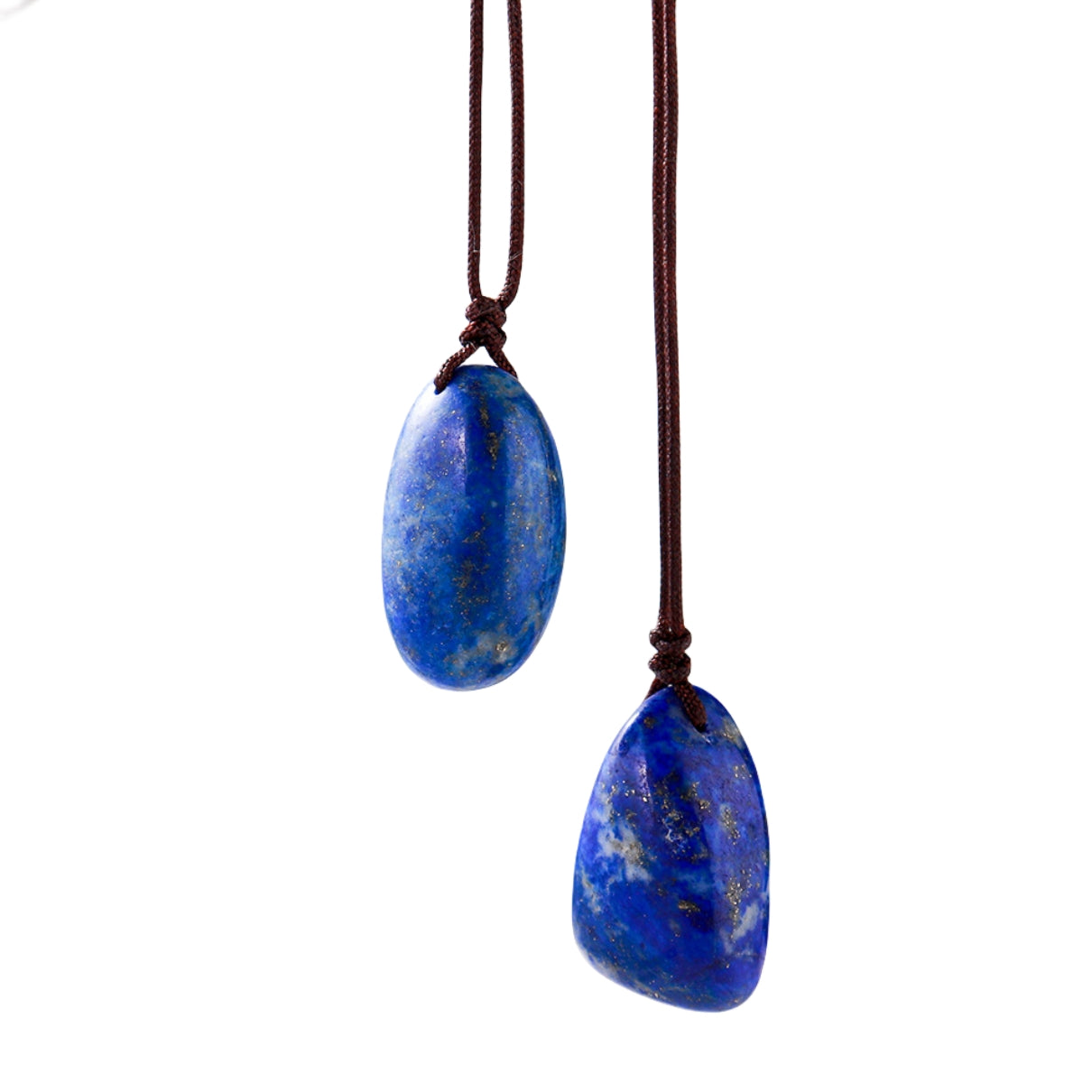 Lapis Lazuli Drop Pendant Necklaces GEMROCKY-Jewelry-