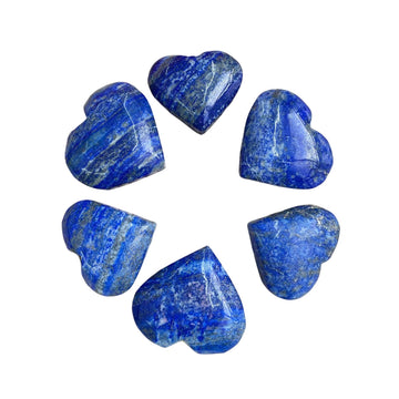 Lapis Lazuli Hearts GEMROCKY-Carvings-