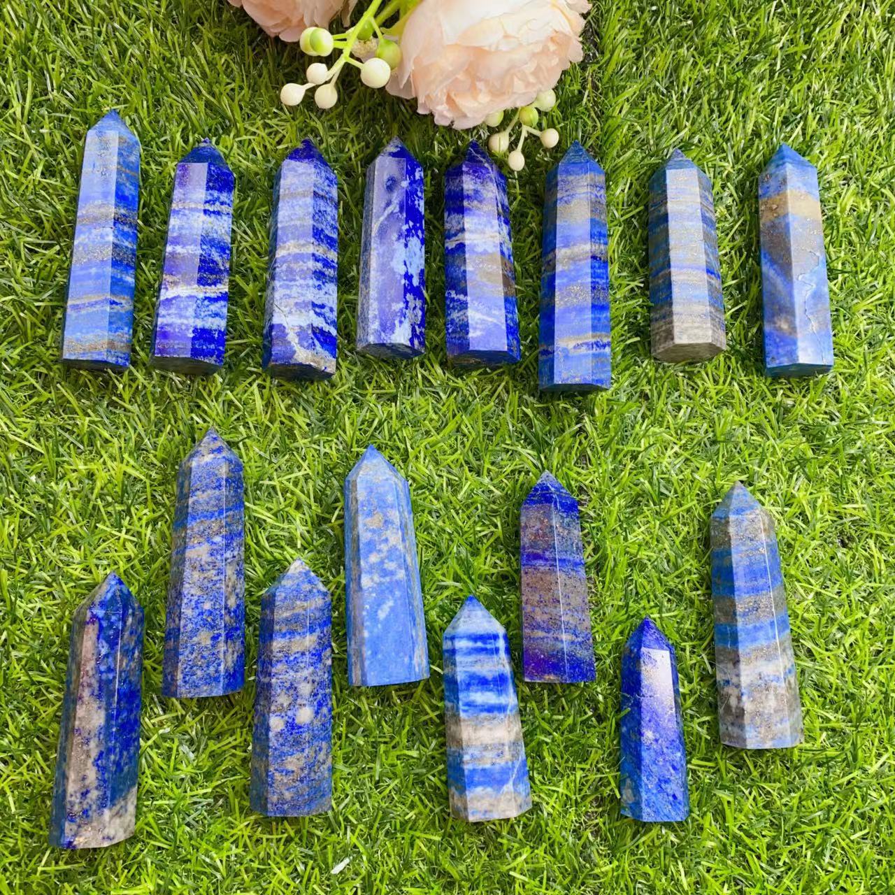 Lapis Lazuli Point Wands GEMROCKY-Point Wands-