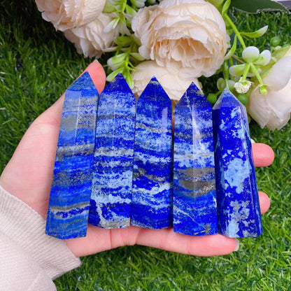 Lapis Lazuli Point Wands GEMROCKY-Point Wands-