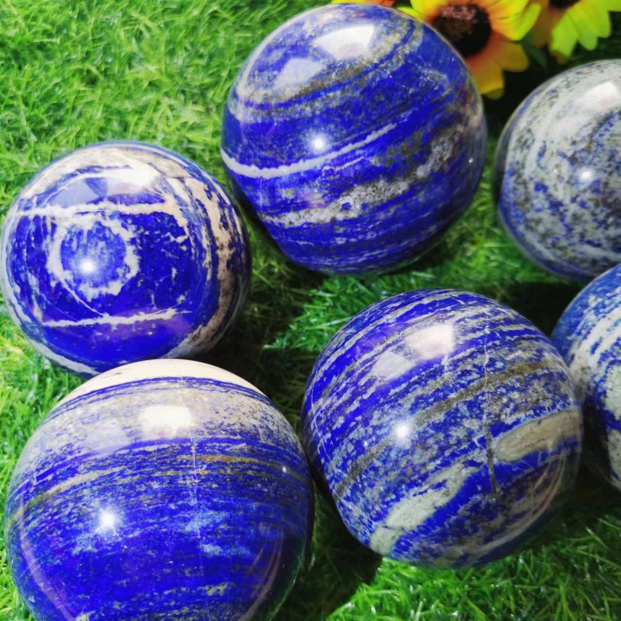 Lapis Lazuli Spheres GEMROCKY-Spheres-