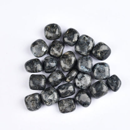 Larvikite Tumble Stones GEMROCKY-Tumbles-