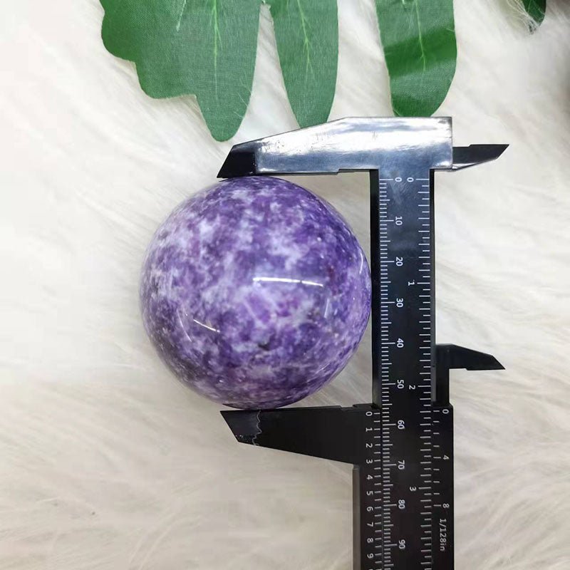 Lepidolite Spheres GEMROCKY-Spheres-