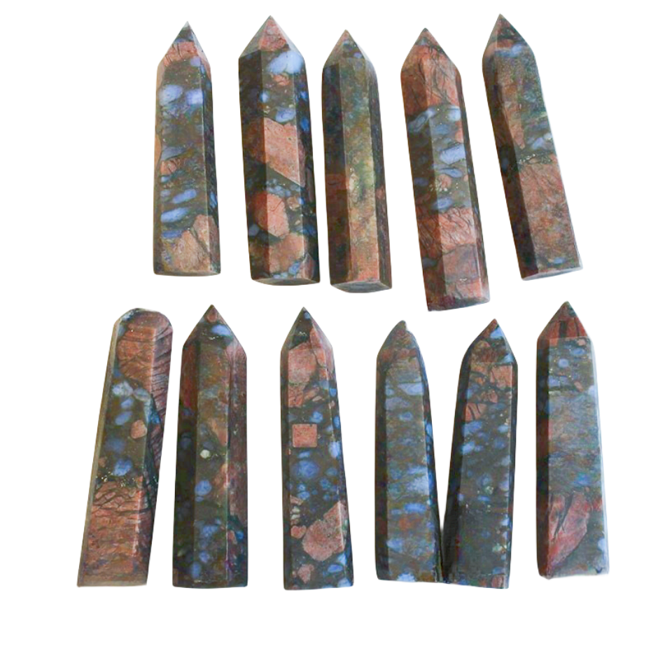 Llanite Point Wands GEMROCKY-Point Wands-