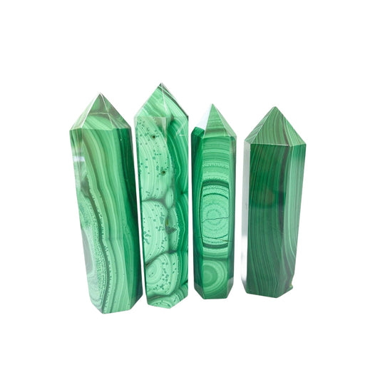 Malachite Point Wands GEMROCKY-Point Wands-