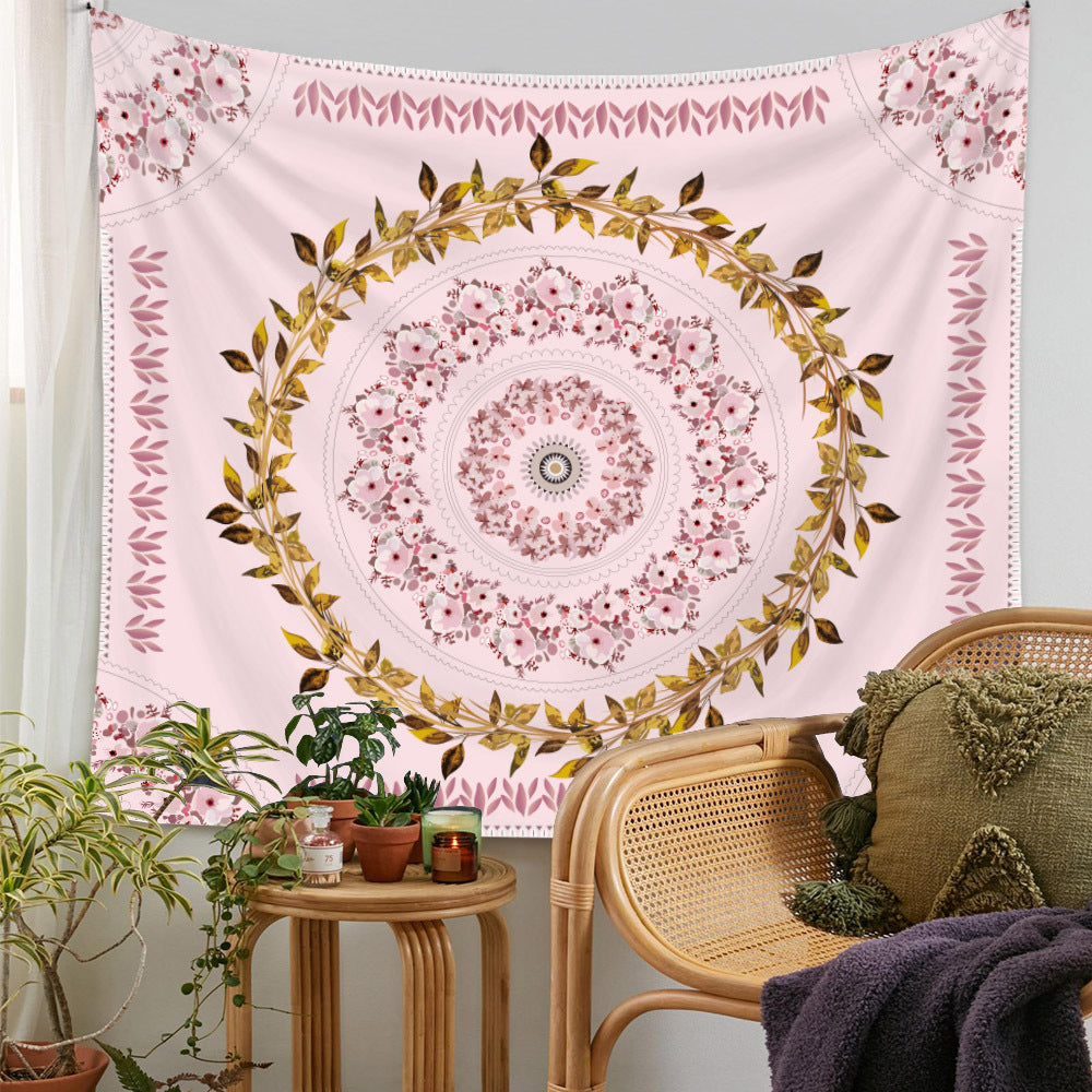 Mandala Flower Decor Bohemian Tapestry GEMROCKY-Decoration-73*95cm (brushed hair)-Mandala 11-