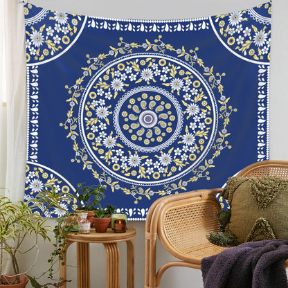 Mandala Flower Decor Bohemian Tapestry GEMROCKY-Decoration-73*95cm (brushed hair)-Mandala 9-