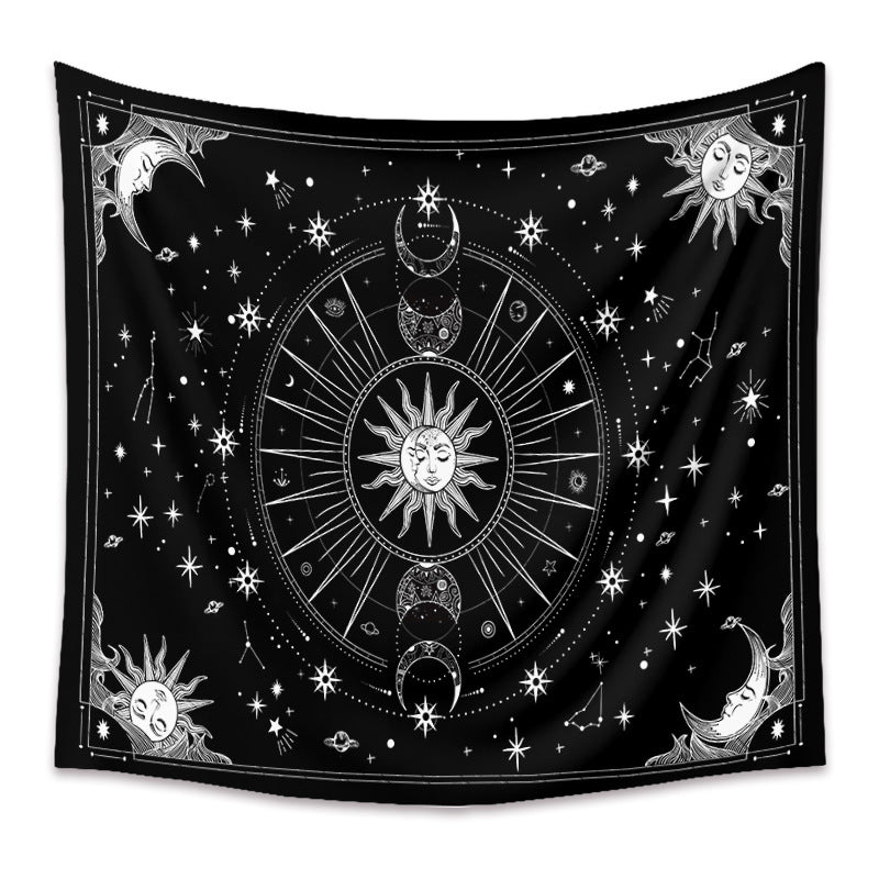 Mandala Moon Goddess Background Cloth Home Decor Tapestry GEMROCKY-Decoration-73*95cm-11-