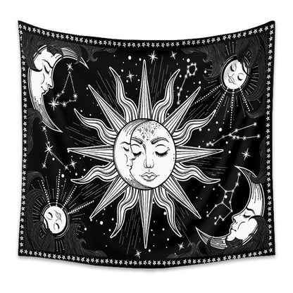 Mandala Moon Goddess Background Cloth Home Decor Tapestry GEMROCKY-Decoration-73*95cm-12-