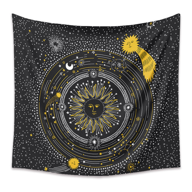 Mandala Moon Goddess Background Cloth Home Decor Tapestry GEMROCKY-Decoration-73*95cm-13-