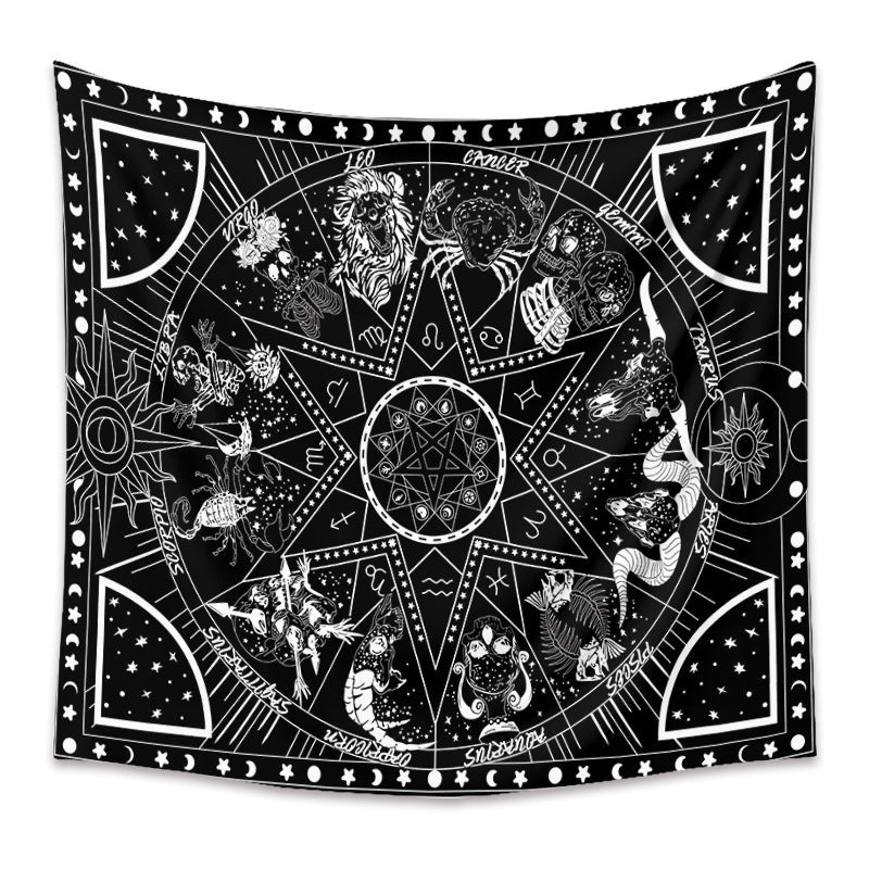 Mandala Moon Goddess Background Cloth Home Decor Tapestry GEMROCKY-Decoration-73*95cm-18-