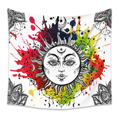 Mandala Moon Goddess Background Cloth Home Decor Tapestry GEMROCKY-Decoration-73*95cm-7-