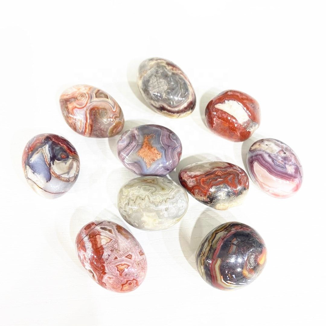 Mexican Agate Tumble Stones GEMROCKY-Tumbles-