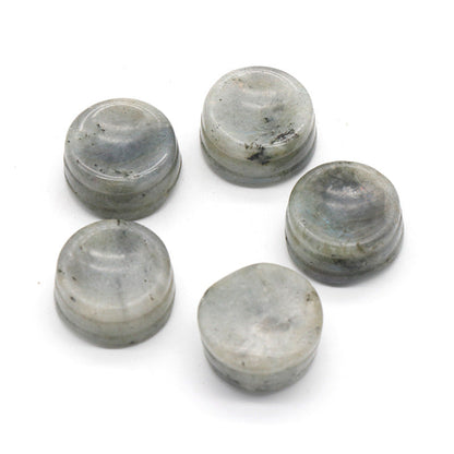 Mini Crystal 27mm Ball Holder Carvings GEMROCKY-Carvings-Labradorite-