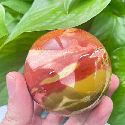 Mookaite Jasper Spheres GEMROCKY-Spheres-