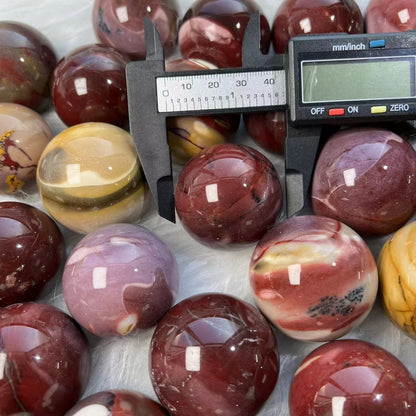 Mookaite Jasper Spheres GEMROCKY-Spheres-