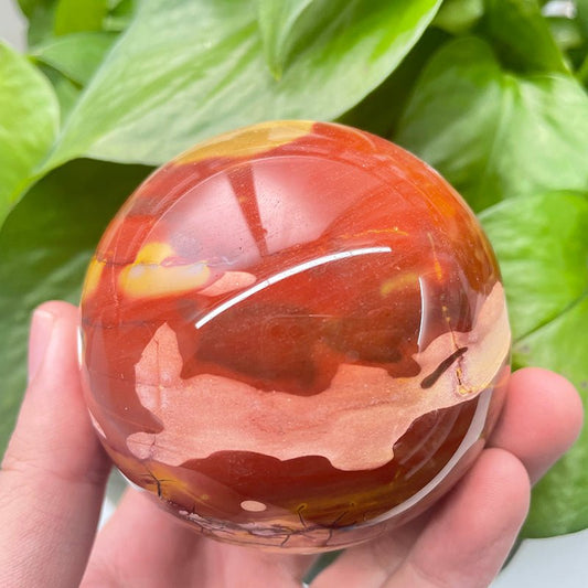 Mookaite Jasper Spheres GEMROCKY-Spheres-