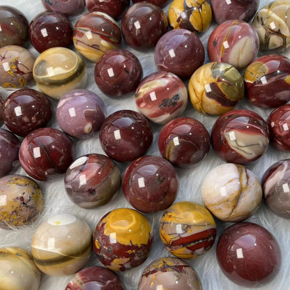 Mookaite Jasper Spheres GEMROCKY-Spheres-