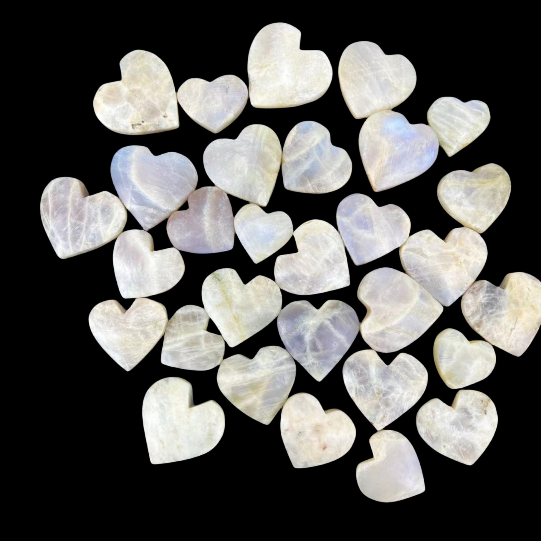 Moon Stone Hearts GEMROCKY-Carvings-