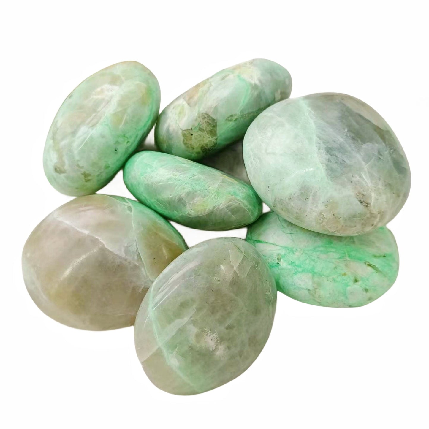 Moonstone Palm Stones GEMROCKY-Carvings-