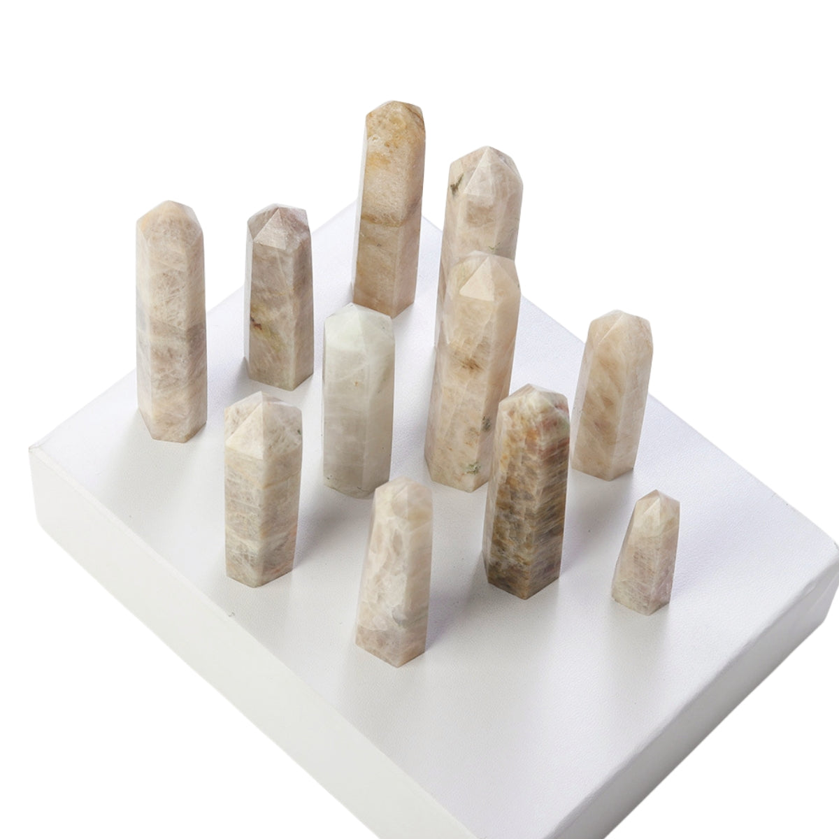 Moonstone Point Wands GEMROCKY-Point Wands-