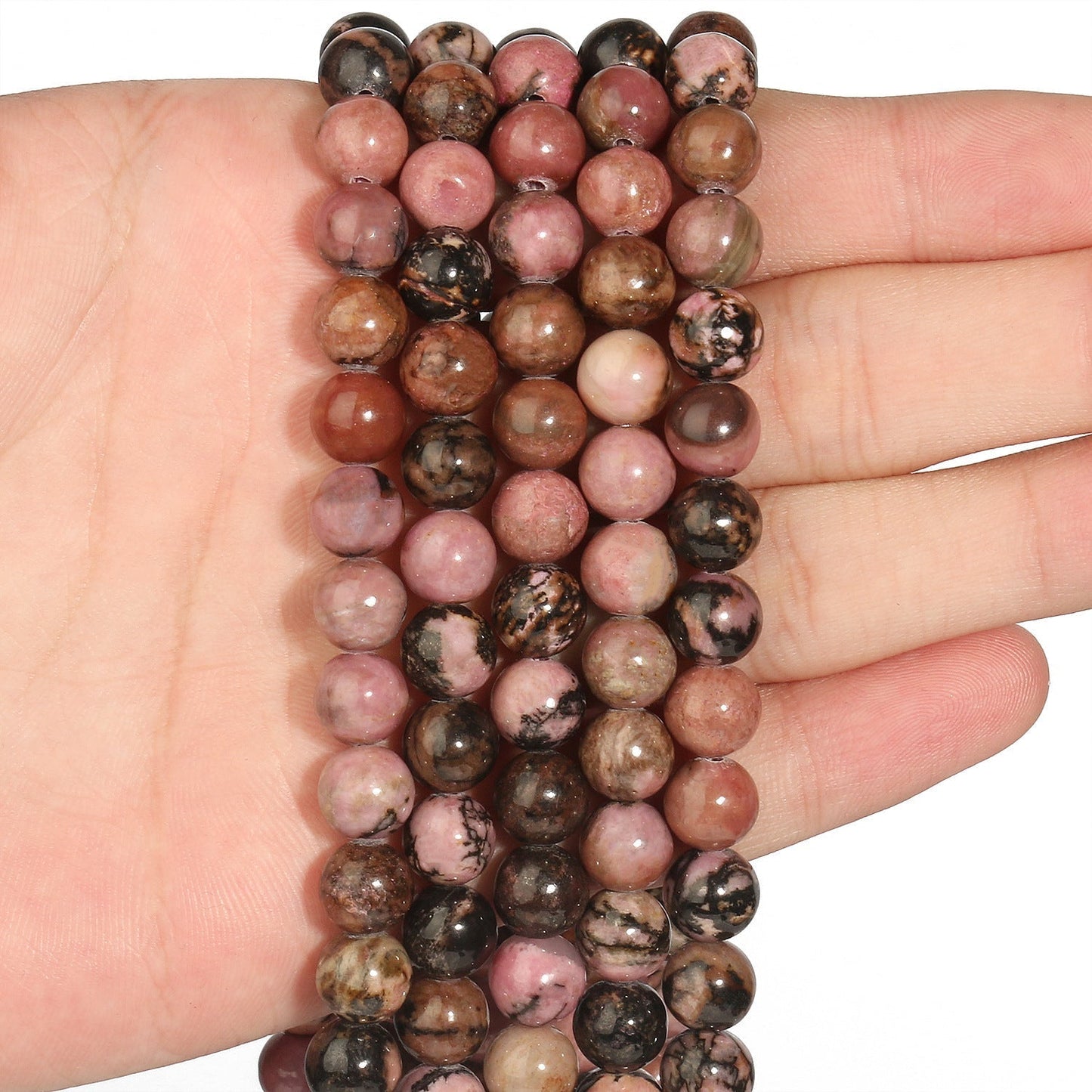 Multi Materials Sizes of Crystal Bead Strands GEMROCKY-Bracelets-