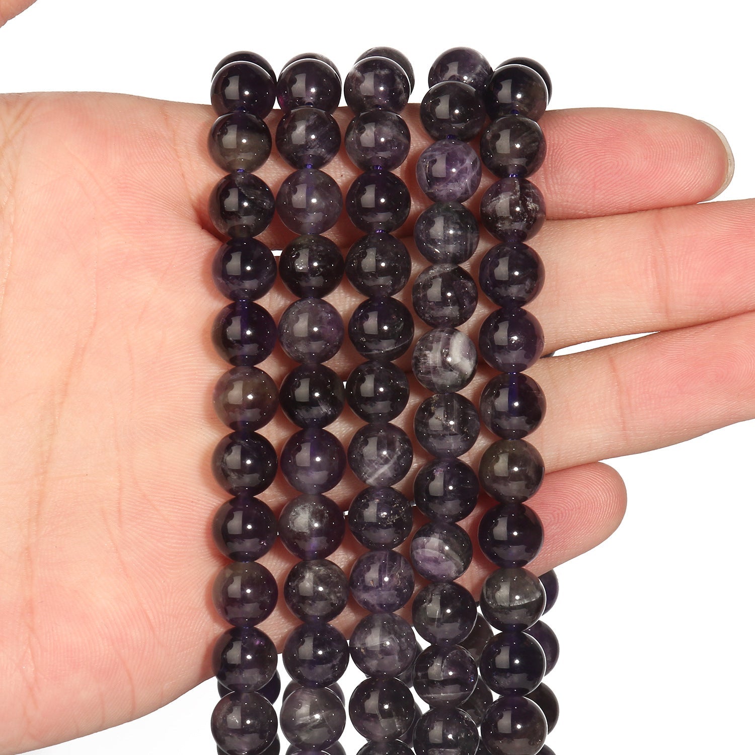 Multi Materials Sizes of Crystal Bead Strands GEMROCKY-Bracelets-