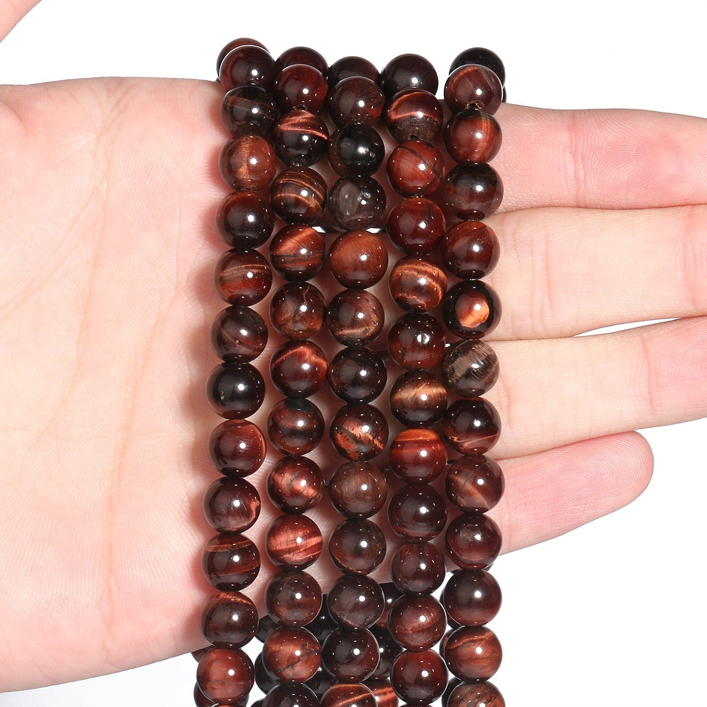 Multi Materials Sizes of Crystal Bead Strands GEMROCKY-Bracelets-