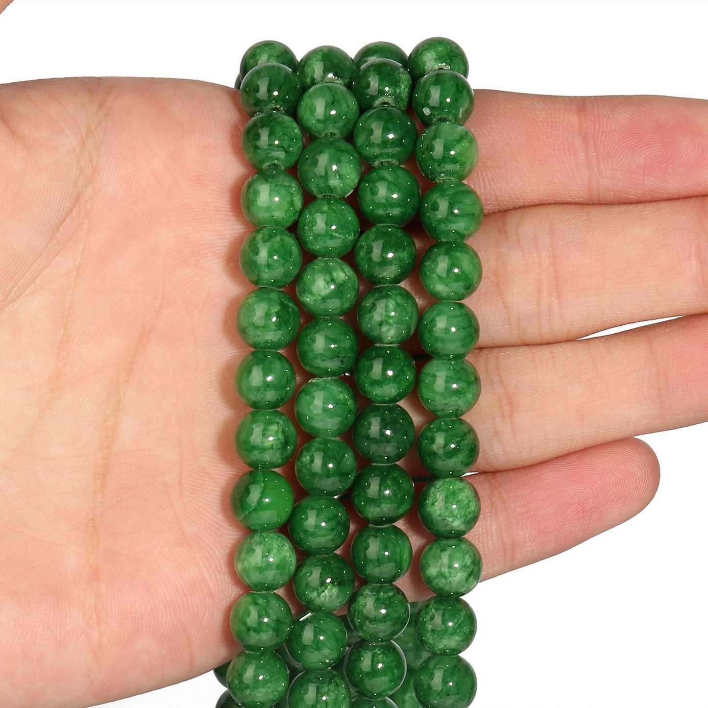 Multi Materials Sizes of Crystal Bead Strands GEMROCKY-Bracelets-